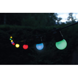 Guirlande Solaire et rechargeable USB guinguette Colorado