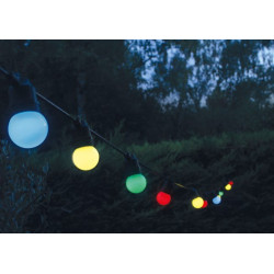 Guirlande Solaire et rechargeable USB guinguette Colorado