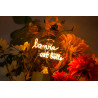Ampoule "La vie est belle" – Message In The Bulb – LED ambrée – E27 | Comptoir Elec & Design