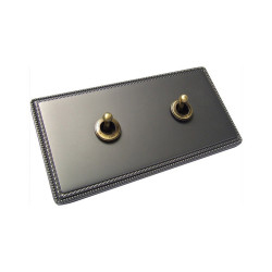 Mécanisme Va et Vient avec bouton finition bronze ancien Collection 1950