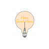 Ampoule "Home Sweet Home" – Message In The Bulb – LED ambrée – E27 | Comptoir Elec & Design