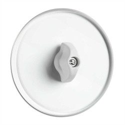 Interrupteur rotatif Permutateur Duroplast blanc THPG