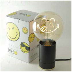 Ampoule Smiley Craving finition ambré à poser