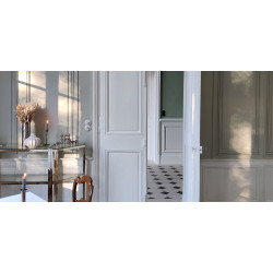 Interrupteur va et vient en porcelaine blanc THPG
