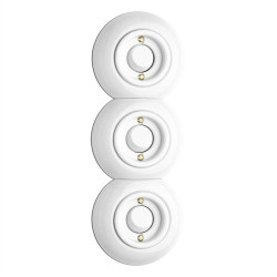 Interrupteur va et vient en porcelaine blanc THPG