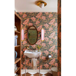 Applique murale Tiffany rose LED design Elements Lighting