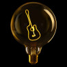 Ampoule Guitare lumière ambrée à poser
