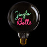 Ampoule "Jingle Bells" – Lumière verte & rouge – Message In The Bulb – E27