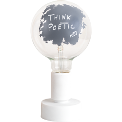 Ampoule Think Poetic de Qwerty à poser