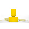 Tavolotto finition jaune avec bouton
