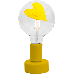 Tavolotto finition jaune avec bouton