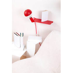 Ampoule Maria finition rouge