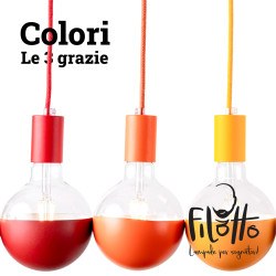 Ampoule Maria finition orange