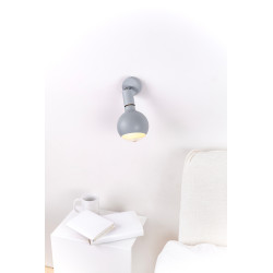 Ampoule Lucia finition gris