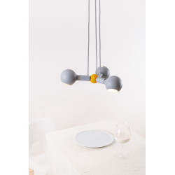Ampoule Camo finition gris