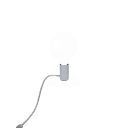 Combo - Etagère magnétique et porte lampe avec variateur finition gris