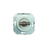 Mécanismes pour volets roulants blanc manette nickel collection Vénézia