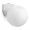 Applique LISILUX S verre opale rond THPG