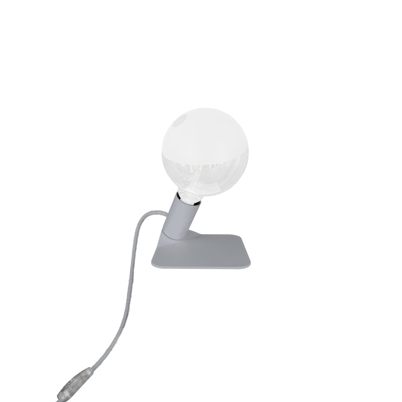 Magnetico - Lampe de table magnétique avec bouton finition gris