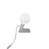 Magnetico - Lampe de table magnétique avec bouton finition gris