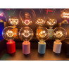 Pop – Socle lampe de table blanc | MITB | E27 bouton ON/OFF