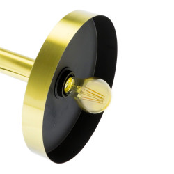 WHIZZ – Suspension design or satiné et noire Wagner