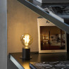 TEN – Lampe à poser noire design minimaliste E27