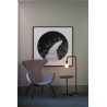 Lampadaire GUEST noir – design avec plateau par Andreu Carulla