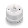Va-et-vient porcelaine blanche GARBY Fontini sans passe-câble