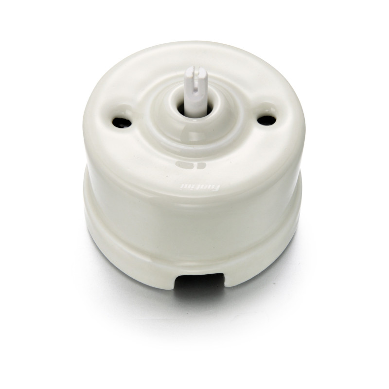 Double poussoir rotatif cru Collection GARBY