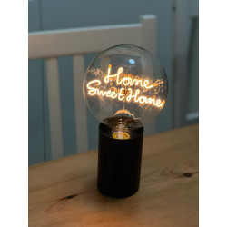 Ampoule Home Sweet Home MITB Portable – Message lumineux nomade | Comptoir Elec & Design