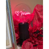 Ampoule "Love Mom" – Lumière rouge – Message In The Bulb – Verre transparent – E27