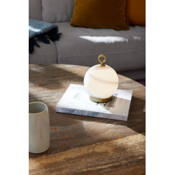 Lampe de Table sur Batterie Stockholm finition gris