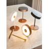 Lampe de Table sur Batterie "On The Move" finition noir graphite
