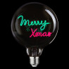 Ampoule Merry Xmas lumière vert et rouge finition transparent pour MITB Portable