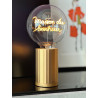 Ampoule Maison du bonheur MITB Portable – Message lumineux décoratif