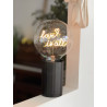 Ampoule Love is all – MITB Portable® – Message lumineux à poser