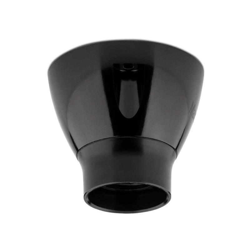 Plafonnier Minimal en Bakelite® noire THPG