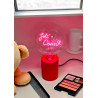 Ampoule Joli cœur – Message In The Bulb – LED rouge – Verre transparent – E27