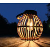 Joya - Lampe décorative solaire en bambou