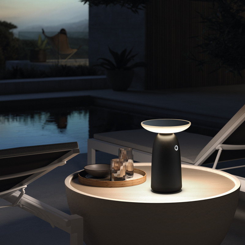 Lampe Solaire Portable Versa finition noir