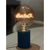 Ampoule Love Berlin – Message In The Bulb – Lumière ambrée