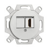 Connecteur HDMI en porcelaine blanc THPG