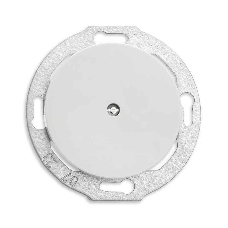 Couvercle aveugle en porcelaine blanc THPG