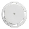 Couvercle aveugle en porcelaine blanc THPG