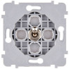 Mécanisme 2 interrupteurs volet roulant 3 positions acier, pour gamme Iris Horizon de Modelec