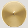 Façade obturateur finition Laiton Satiné, gamme Iris Horizon de Modelec