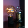 Ampoule L’espoir fait vivre – Message In The Bulb – Ambrée