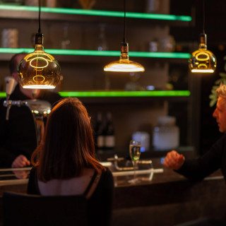 Ampoule Globe Led Flottante 150 or de Segula