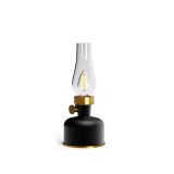 Lanterne Mistral - rechargeable USB finition noir